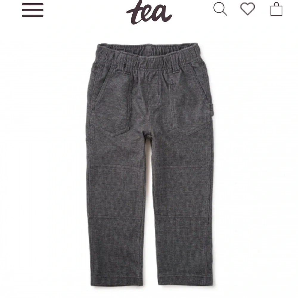 COPY - Tea Collection Denim look cargo everyday pant - Picture 4 of 6